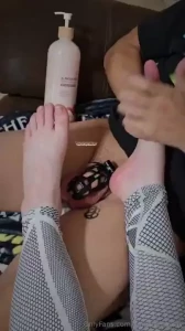 Loctober day 4 got a nice foot massage