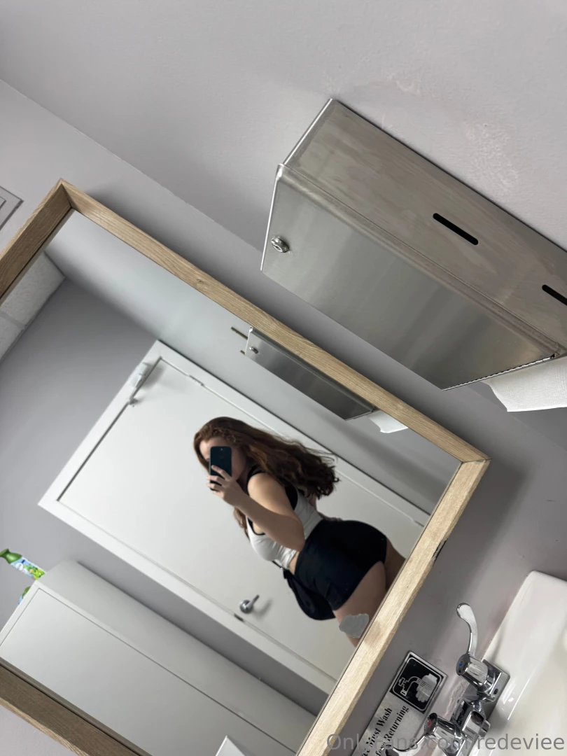 Bathroom mirror pics 