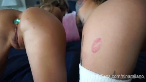 ninamilano - Do you like us bent over with our butt plugs evelynuncovered 