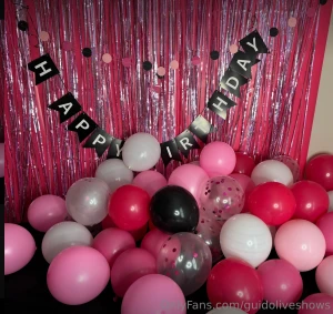 Birthday live show in three hours hope to see you there