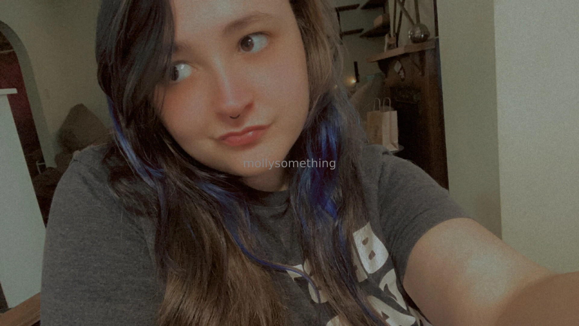 Updated the blue in my hair part 1 