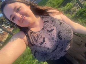 Took a walk with the girly