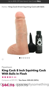 Trying to get enough money to buy this and a bottle of lube to use