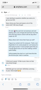 He is iso fat chicks fyi