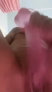 I love my big fat pink 8 inch dildo it makes me cream so much