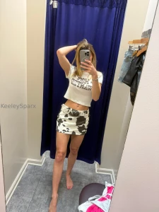 Fitting room selfies part 6