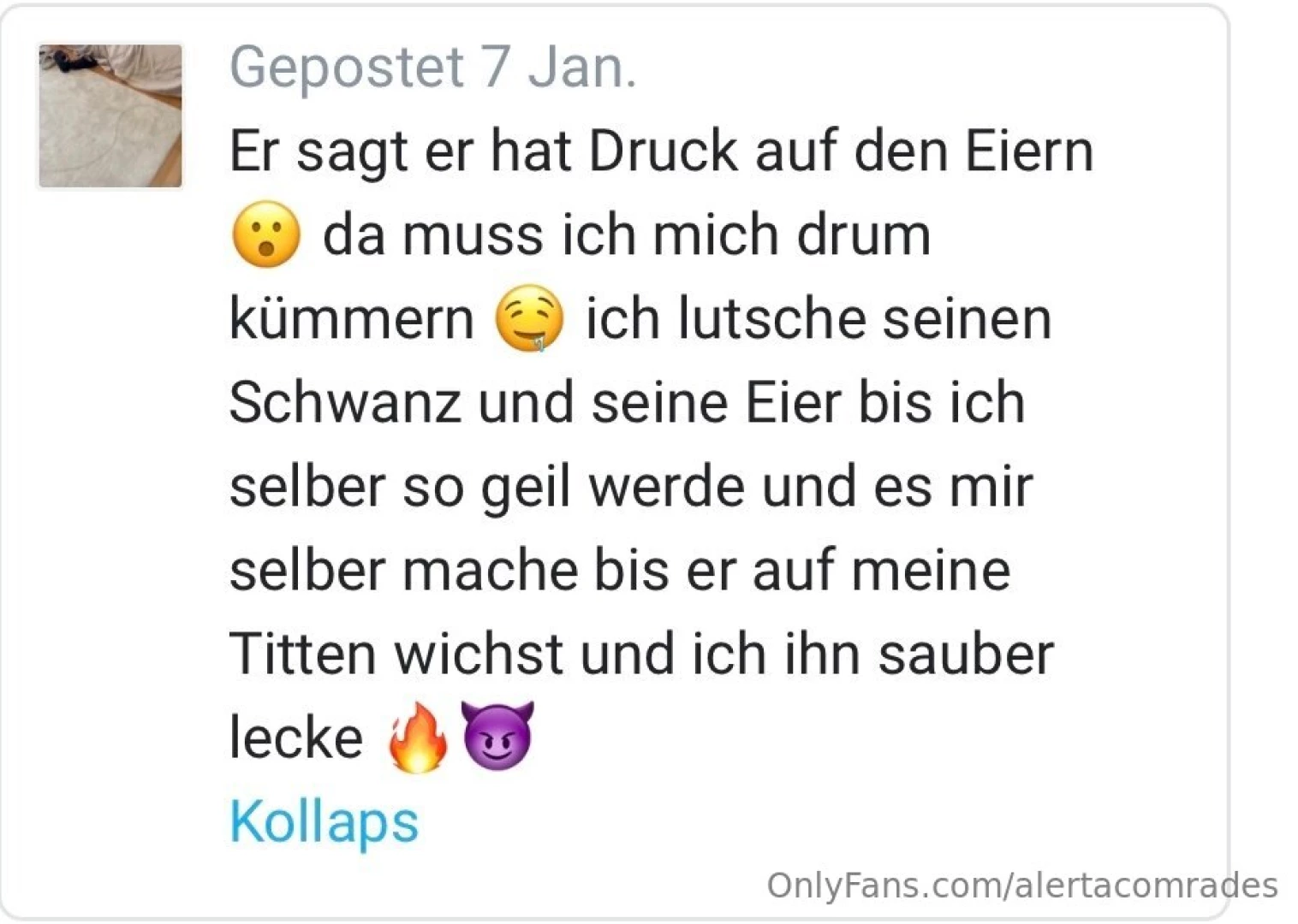 Hier nochmal eine bersicht der sextapes inkl bild und dem alten titel part 2 