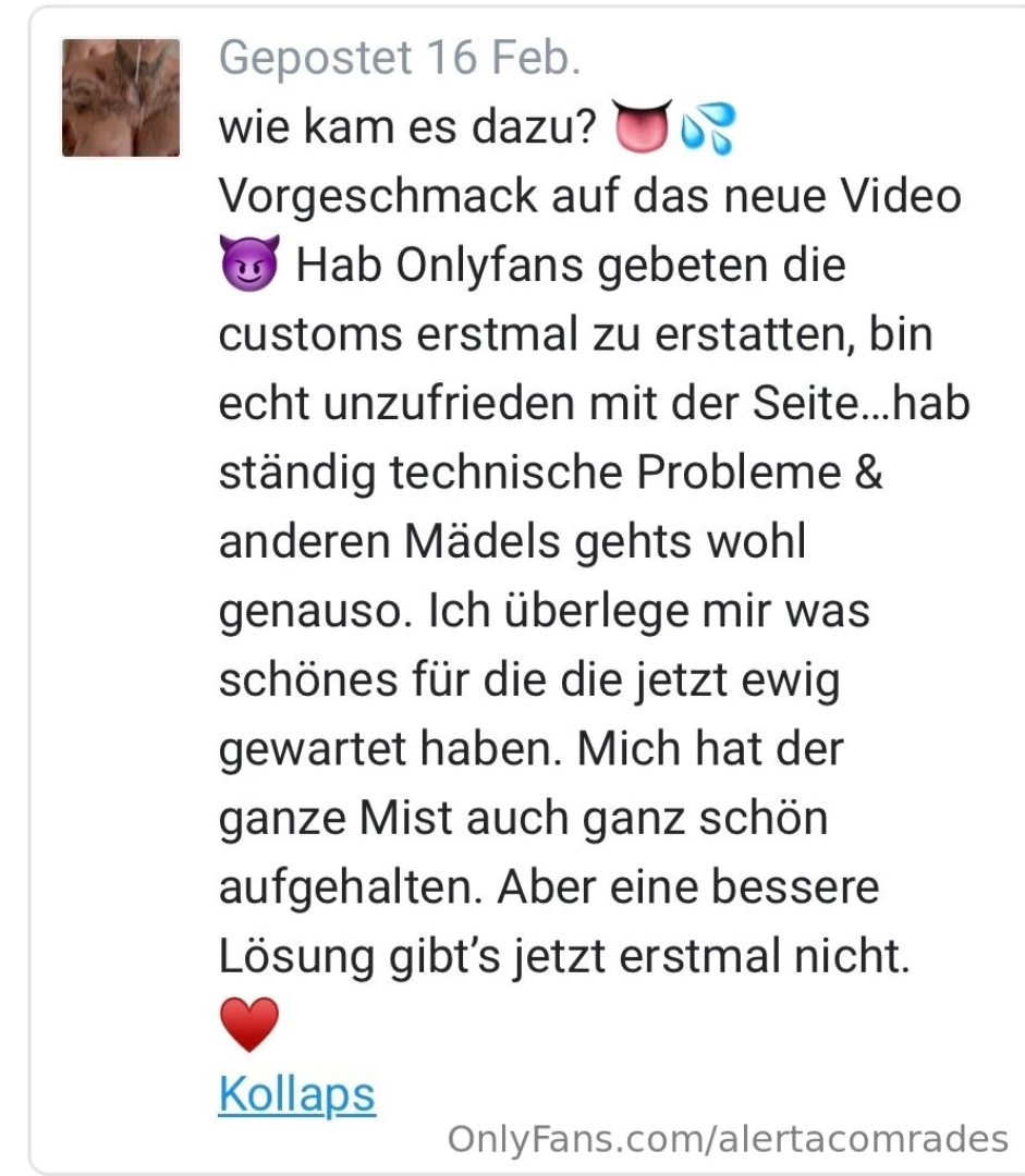 Hier nochmal eine bersicht der sextapes inkl bild und dem alten titel part 11 