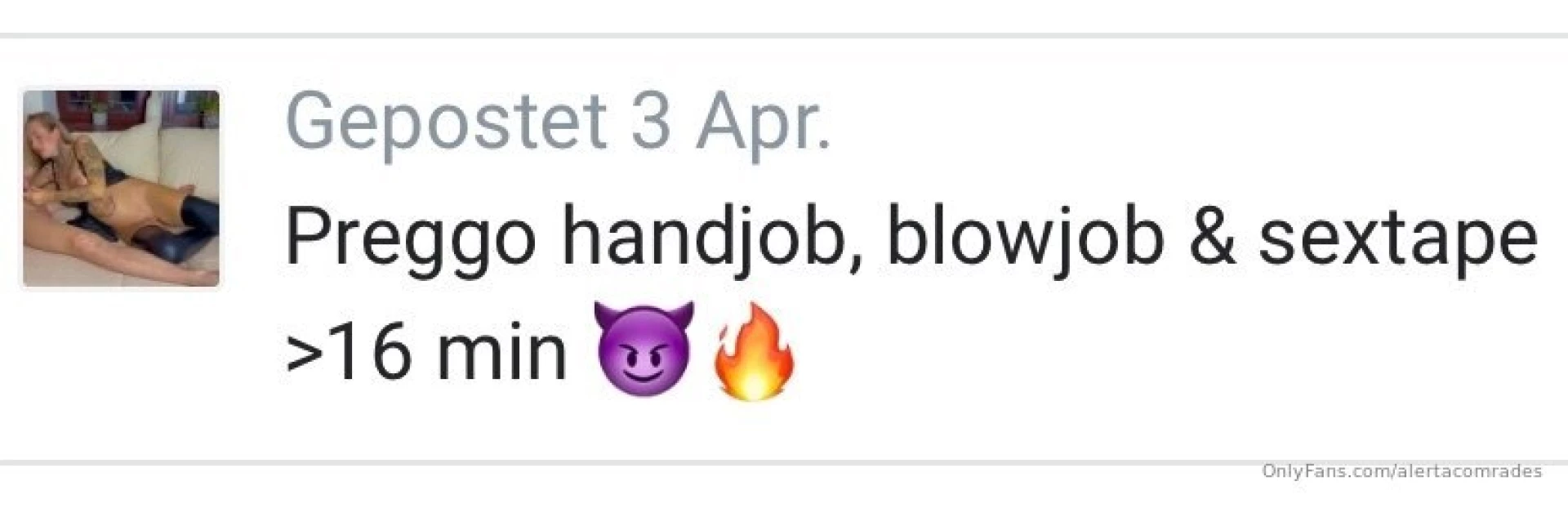 Hier nochmal eine bersicht der sextapes inkl bild und dem alten titel part 31 