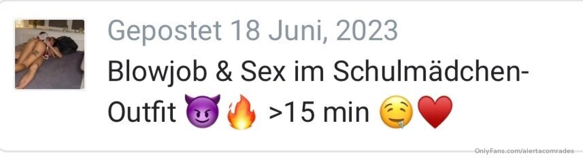 Hier nochmal eine bersicht der sextapes inkl bild und dem alten titel part 8 