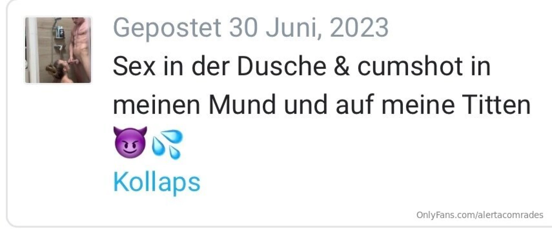 Hier nochmal eine bersicht der sextapes inkl bild und dem alten titel part 24 