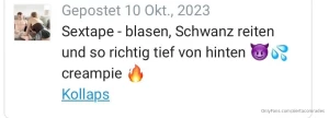 Hier nochmal eine bersicht der sextapes inkl bild und dem alten titel part 6