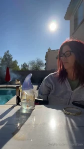 Fawx daily update sunday smoke sesh jacuzzi and gardening already also part 3