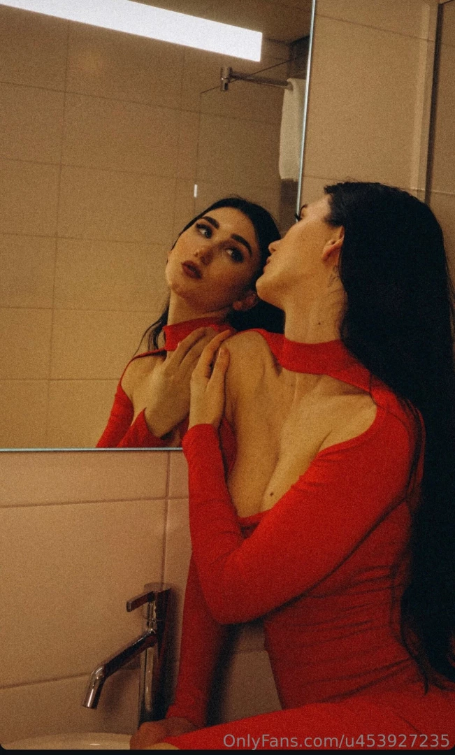 The mirror reflects not only beauty but also confidence red is my part 2 