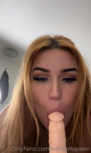 Wanna see a video of me having some fun with my dildo tip this post 10