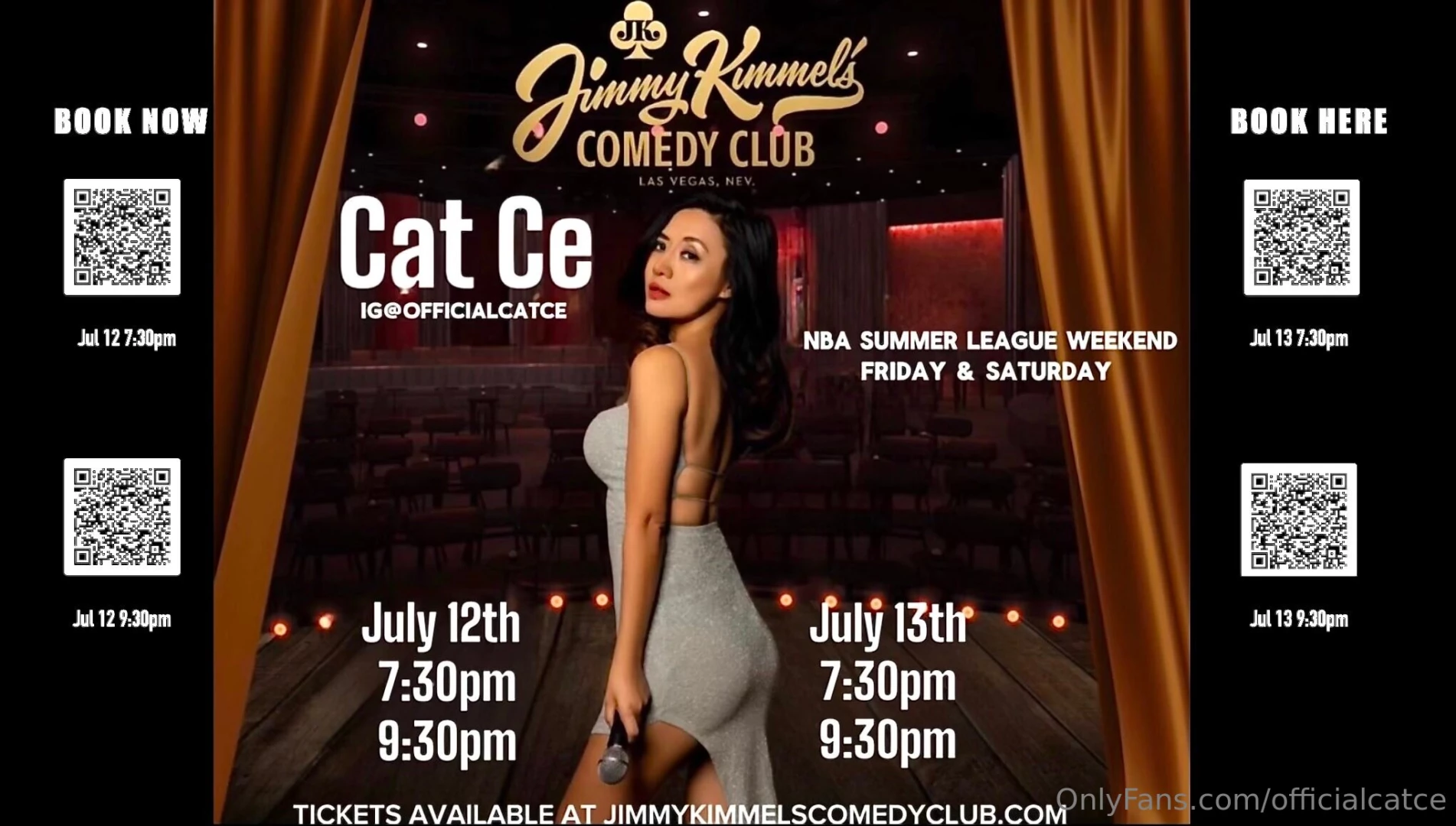 Come to vegas to party with me for a night of laughter on july 12 amp 