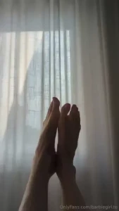 Barbie got a pedicure what do you think