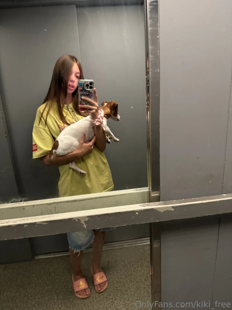 Morning ritual elevator a cup of coffee in my thoughts and my restless 