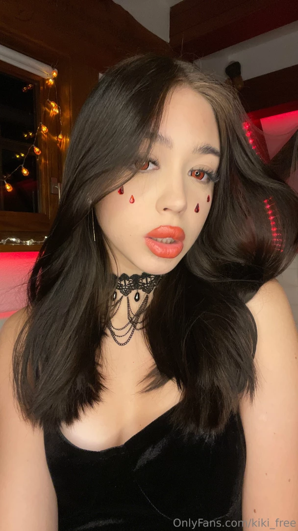 Celebrating halloween as your cute fallen angel may your night be as 