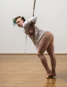 Here is our second set with katvix where i suspend her from the roof part 13