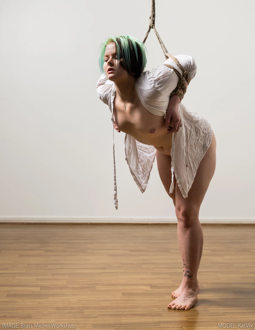 Here is our second set with katvix where i suspend her from the roof part 17 