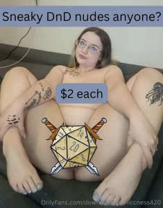 Sneaky dnd nudes baby 2 each send me a tip