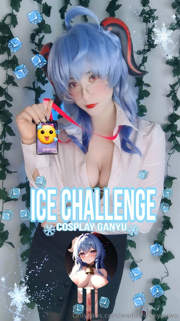 waifualicekyouwu - For only 6 i will take 1 ice cube in my pussy this is what the 