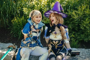 Jean amp lisa hollytwolf i m cosplaying at anime north this weekend