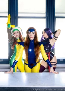 So much latex that shine over our tight bodies is just too good to