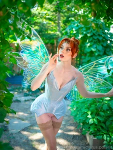 Tinkerbell s redheaded step sister has an of