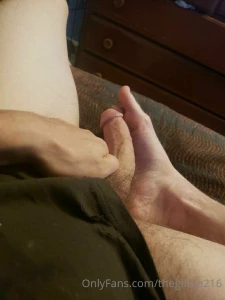 When your dick is actually as big as a foot