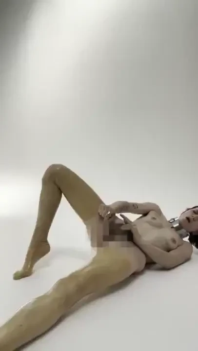 Collared latex studio squirt 8 15 7 50 8 minutes of me fully nude - 