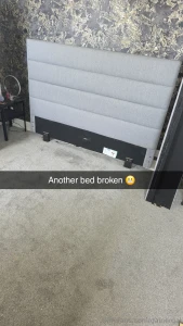 Help i put my fat ass through anottttther bed