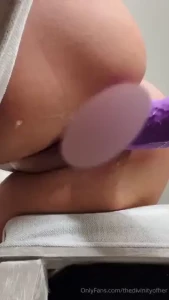 New cum watch me get pounded from an underneath pov by my fuck machine part 3