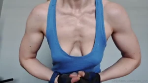 First workout in a few days taking it easy with the weights but the