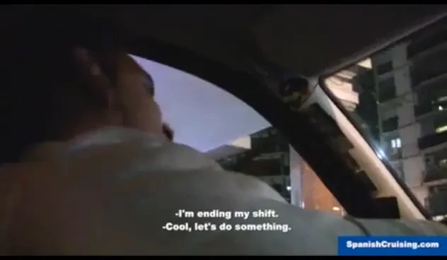 I took a taxi and convinced the taxi driver to suck his cock - that 