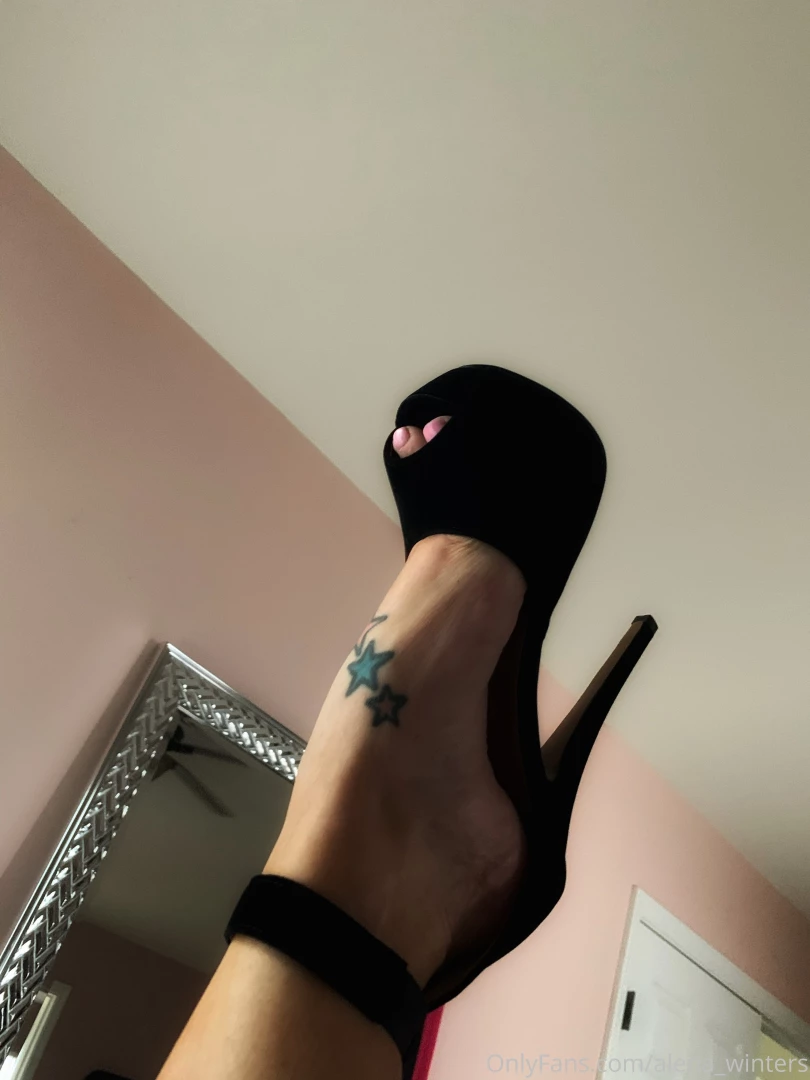 I love my new fuck me heels 