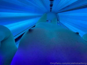 Started my morning off at the tanning bed i have so many naughty part 2