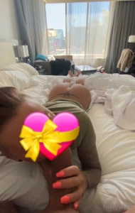 Sucking some dick in a hotel room buttnaked clip from my vacation in