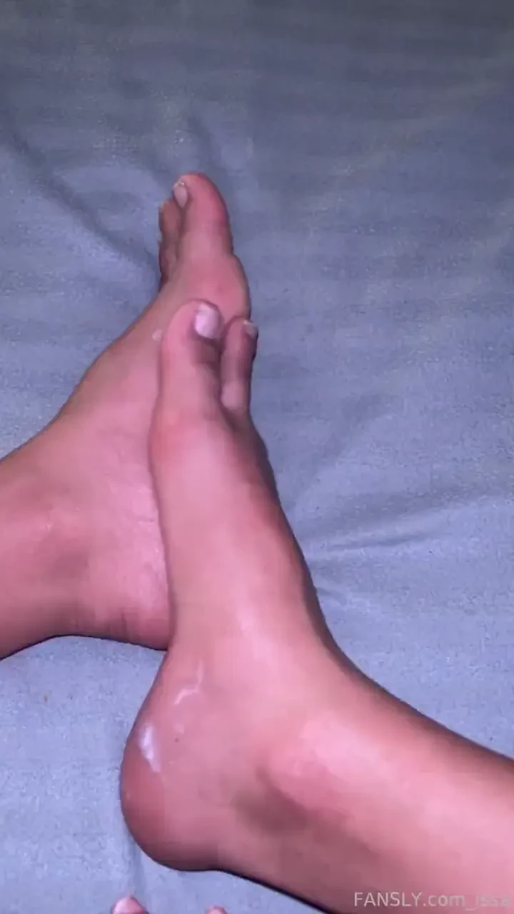 Cream the feet before sleep fyp asian petite feet soles 