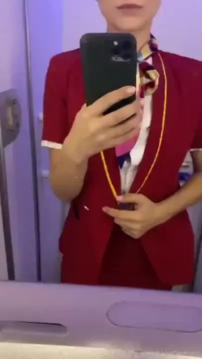 Work work work stewardess uniform 
