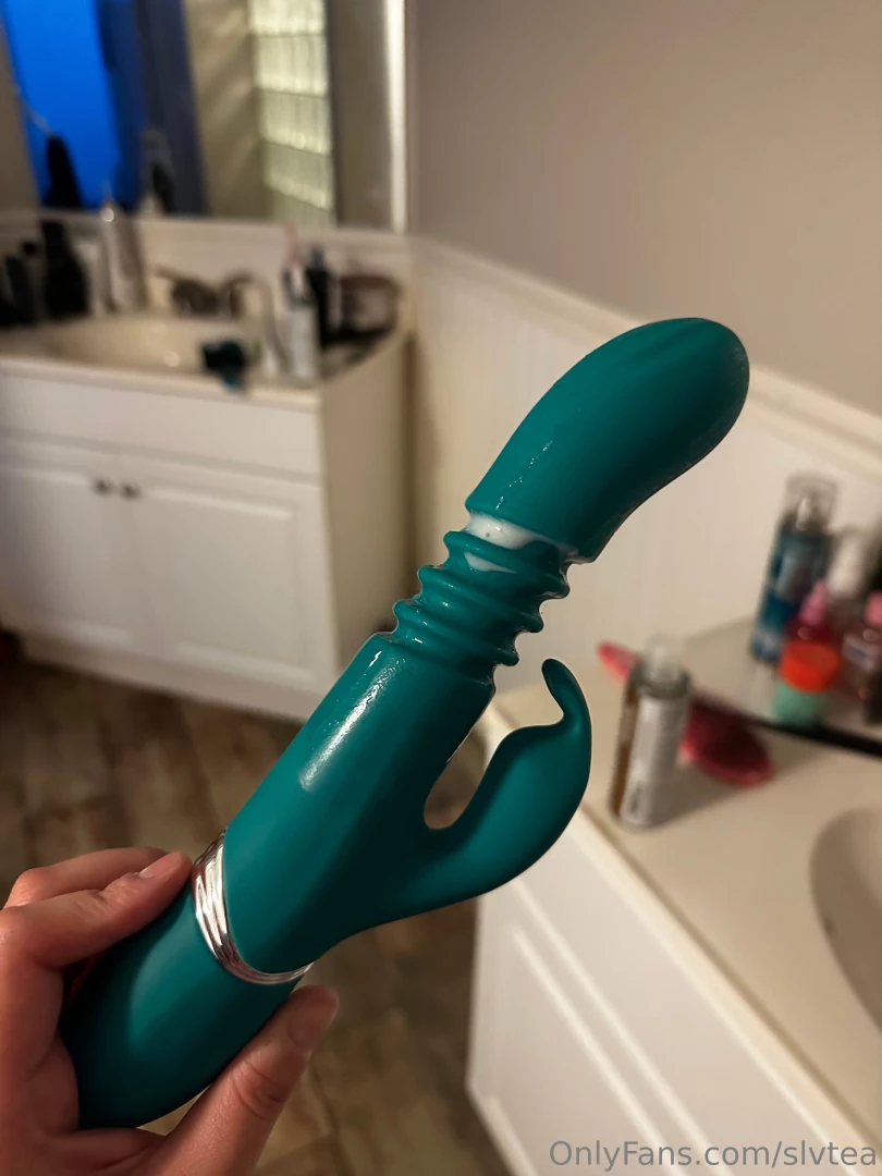 Look how creamy i was the other night when i was using my rabbit part 2 