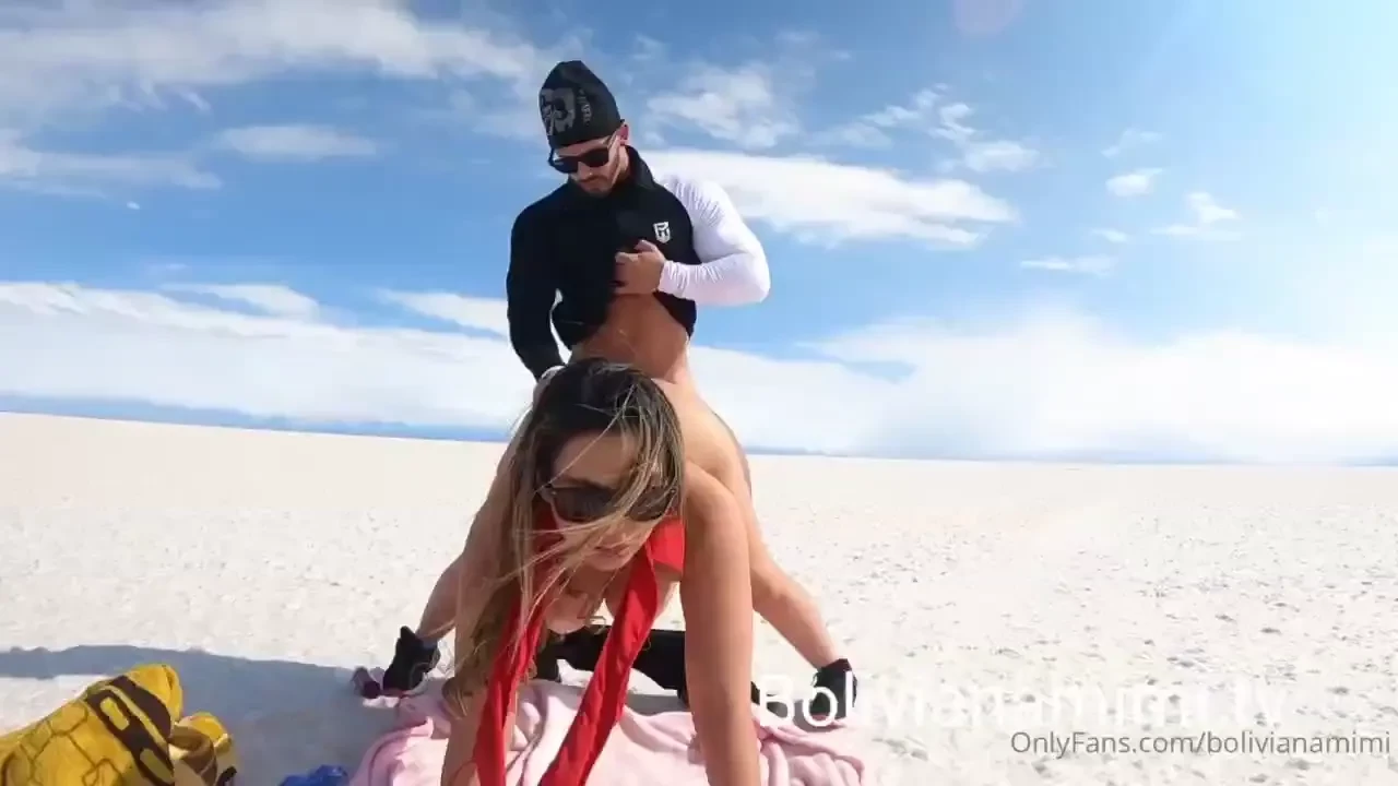 Fucking at the biggest salt desert in the world give me a 25 tip to 