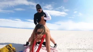 Fucking at the biggest salt desert in the world give me a 25 tip to