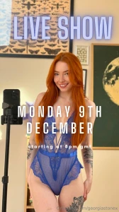 Join me on monday night for my liveshow starting at 8pm gmt let s have