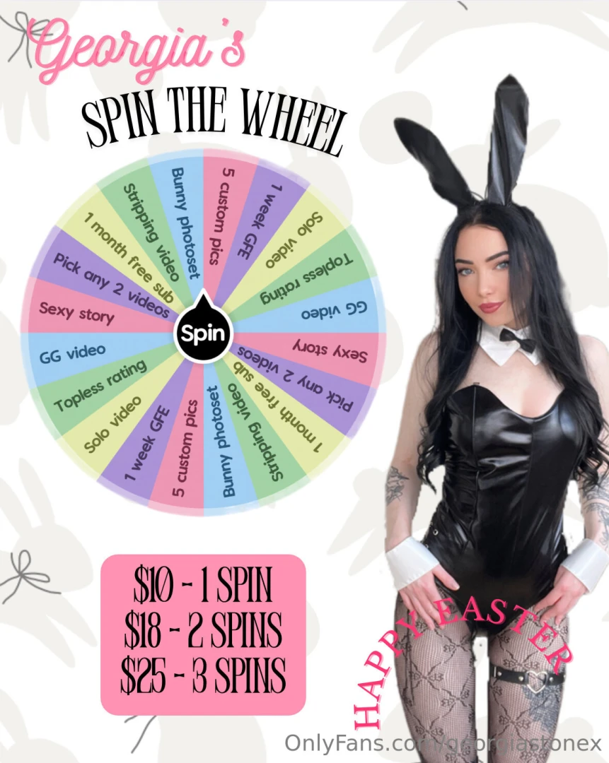 April spin the wheel here s my brand new spin the wheel i am so 