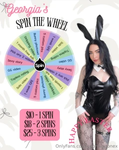 April spin the wheel here s my brand new spin the wheel i am so