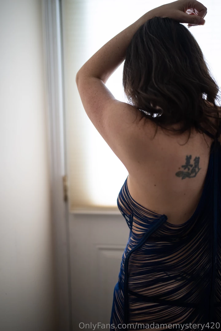 Cum see some sexy shots of me in my new blue dress more shots to cum part 2 