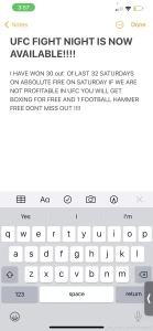 To get ufc fight night tip 250 on pin post on onlyfans will get all my