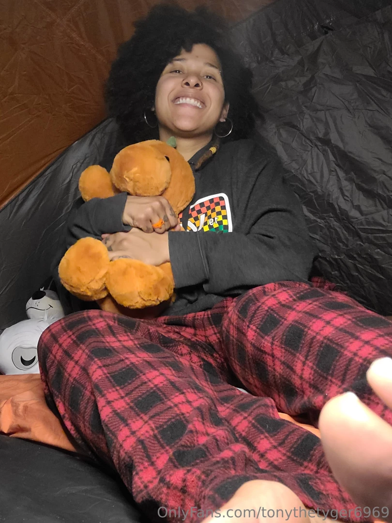 I slept so good wif my stuffies 